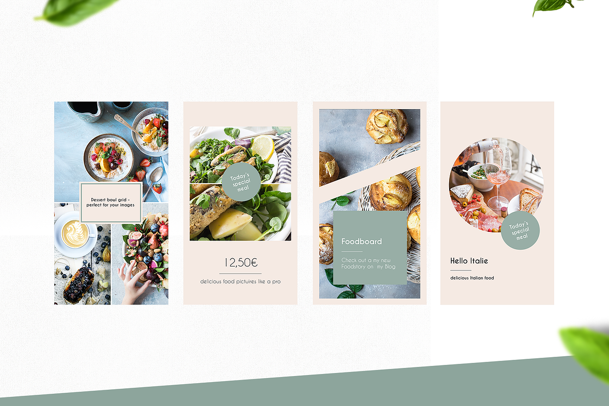 Instagram Stories Template Bundle, a Social Media Template by khoai_tây (Photo 5 of 12)