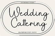 Wedding Cattering, a Handwritten Font by InermediaSTUDIO (Thumbnail 1 of 8)
