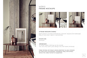 Video&Photo Frame mockups. Interior, a Print Template by Una Matison (Thumbnail 20 of 22)