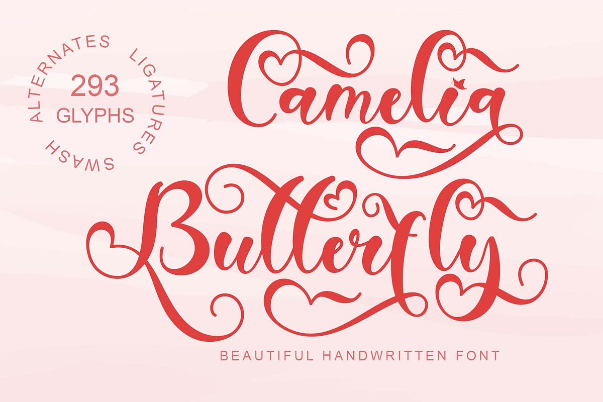 Butterfly Sweet Bundle, a Handwritten Font by Yoga Letter (Photo 10 of 16)