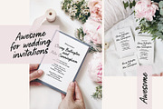 Pretty Letters / handwritten font, a Handwritten Font by supfonts (Thumbnail 8 of 10)