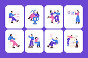 Animated Work & Productivity Flat, a Work Illustration by Creative Stall (Thumbnail 3 of 4)