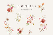 Autumn Wildflower Watercolors, a Decorative Illustration by Liliia Polos Illustration (Thumbnail 3 of 12)