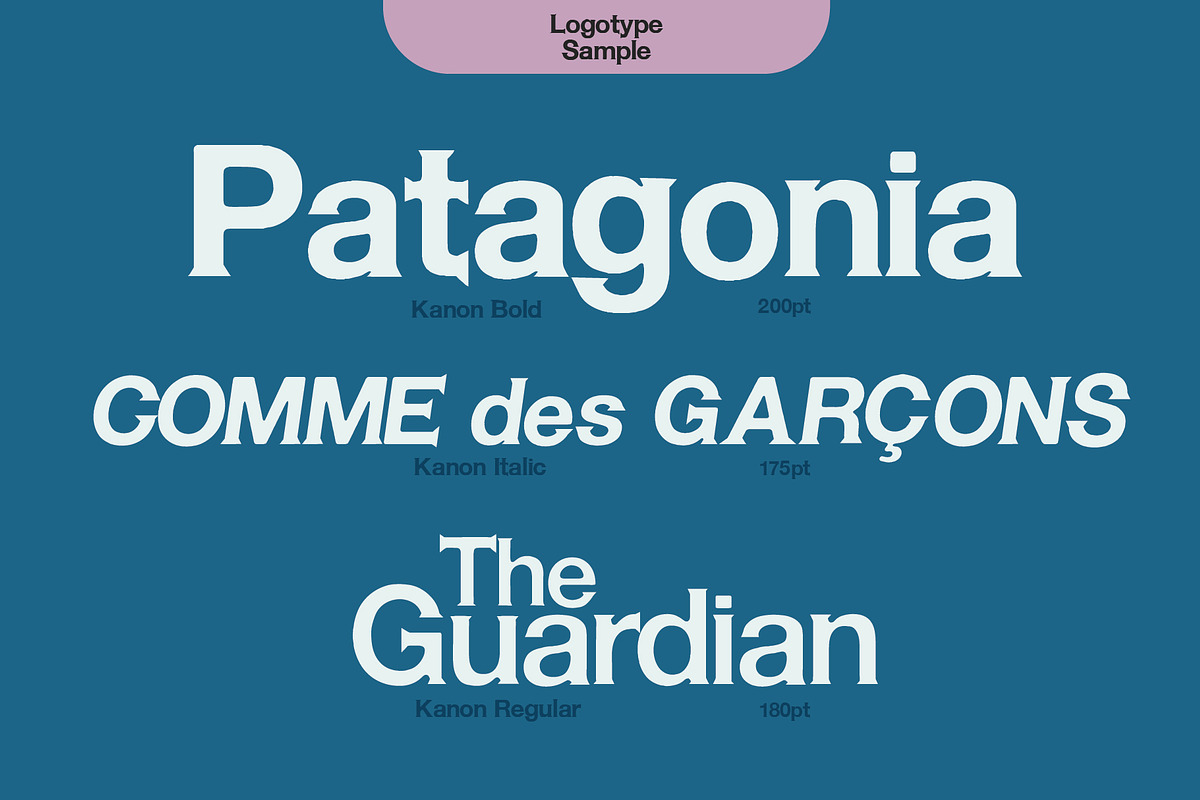 Kanon-Serif Font Family 20% OFF preview 4