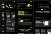 SaaS Website | Finance Website UI Ki, an UI Kit Template by Muhammad_Ahmad (Thumbnail 3 of 6)