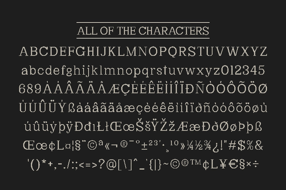 CS Sullivan Disco, a Serif Font by Craft Supply Co. (Photo 8 of 8)