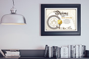 Vintage Certificate Templates, a Stationery Template by inshader (Thumbnail 7 of 12)