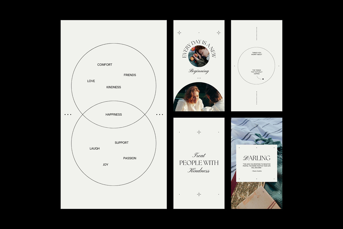 Minimalist Instagram Bundle CANVA, a Social Media Template by Studio K (Photo 6 of 10)