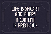 Dechor Rothen Modern Art Deco Font, a Sans Serif Font by Storytype Studio (Thumbnail 11 of 15)