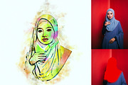 Advance Watercolor Effect, an Action Add-On by MRI STUDIO (Thumbnail 16 of 16)