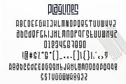 Playlines Typeface, a Font by PutraCetol Studio (Thumbnail 8 of 9)