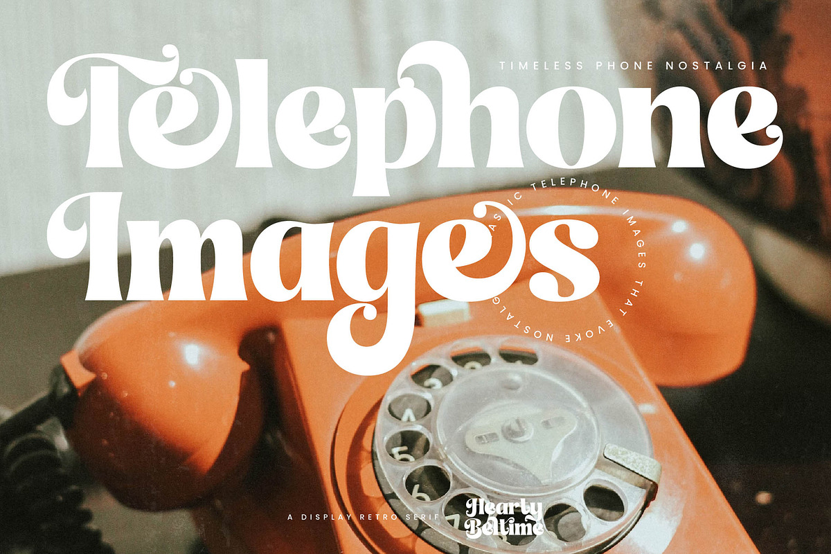 Hearty Beltime Retro Display Font, a Serif Font by timelesstype.co (Photo 16 of 20)