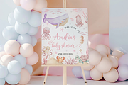 Sea You Soon Baby Shower Bundle, a Stationery Template by Digital_Mind (Thumbnail 8 of 9)