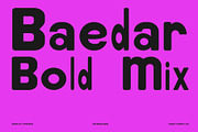 Baedar Mix, a Sans Serif Font by Craft Supply Co. (Thumbnail 1 of 8)