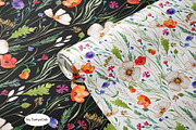 Watercolor Wildflowers Pattern, a Pattern Graphic by TanyaOak (Thumbnail 4 of 7)