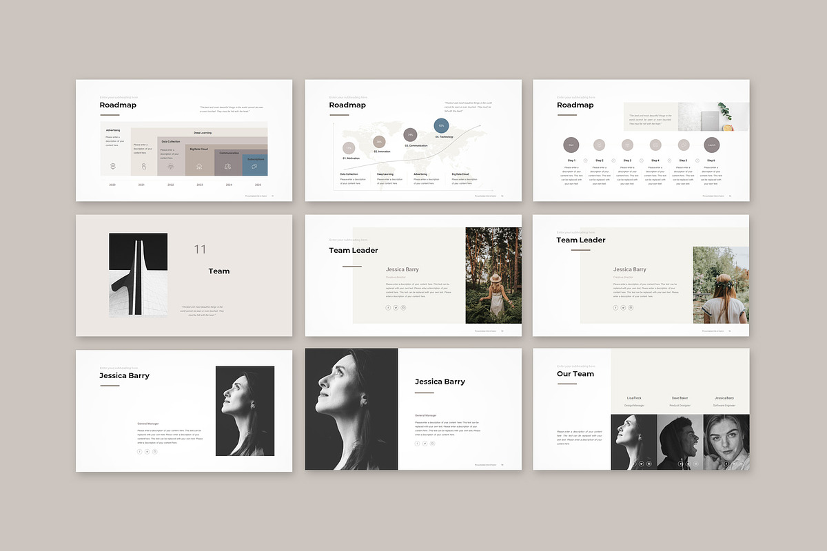 Pitch Deck PowerPoint Template, a Presentation Template by CreativityForest (Photo 14 of 16)