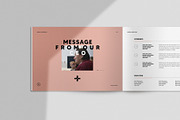 Minimal Portfolio Template, a Brochure Template by KreateTribe (Thumbnail 2 of 9)