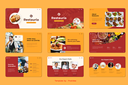 Restaurant Food Powerpoint, a Presentation Template by Pixslides (Thumbnail 2 of 5)