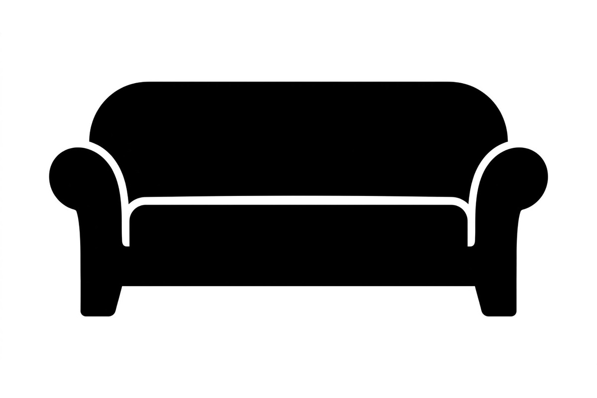 Modern Sofa Silhouette Collection, an Object Graphic by Creativeshirt (Photo 3 of 3)