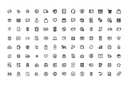 E-Commerce & Shopping Line Icons, an Outline Icon by gstudiovect21 (Thumbnail 2 of 5)