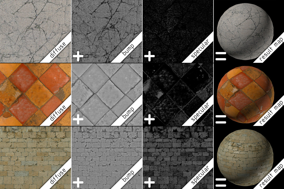 8 stone seamless HD textures, a Textures & Material 3D Model by Zver (Photo 3 of 3)