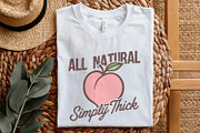 All Natural Simply Thick PNG, Peach, an Illustration by SharpMarketplace (Thumbnail 5 of 9)