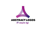 50 abstract logo, a Branding & Logo Template by airunreal (Thumbnail 1 of 7)
