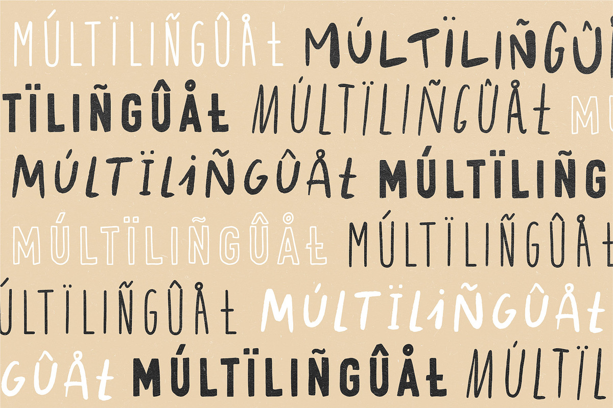 Handwritten Font + Graphics Bundle preview 6