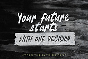 Hyper Outside - Stylish Marker, a Handwritten Font by ErgibiStudio (Thumbnail 6 of 11)