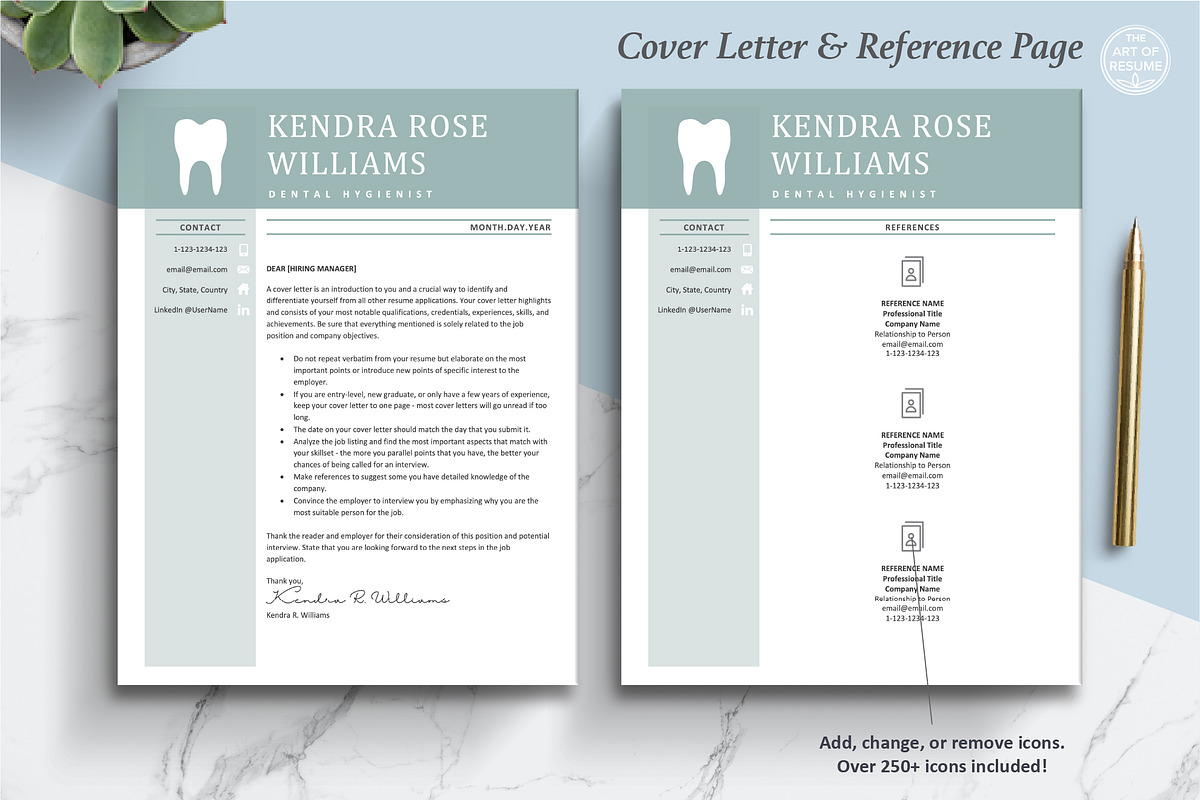 Dental Hygienist Resume | Dentist CV, a Resume Template by The Art of Resume (Photo 6 of 8)