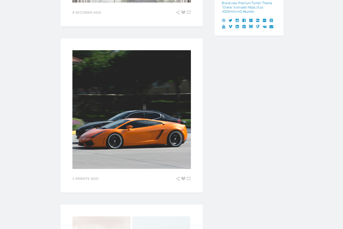 Newta Tumblr Theme, a Websites & App Template by Digital Goods Lab (Photo 2 of 6)