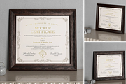 Certificate Mockup, a Books & Magazine Mockup by graphicsauce (Thumbnail 2 of 3)
