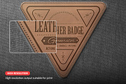 Leather Badge Photoshop Actions, an Action Add-On by Blacknull (Thumbnail 6 of 12)