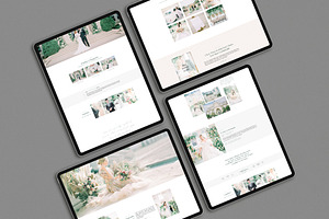 Showit Website Photography Template