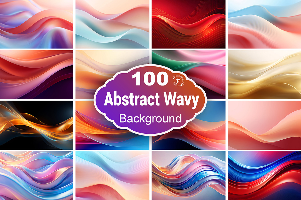 Abstract Wavy Banner Background, a Background Graphic by Forhadx5 (Photo 1 of 7)