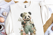 Summer Panda PNG Clipart, a Seasonal Illustration by OK Design (Thumbnail 5 of 6)