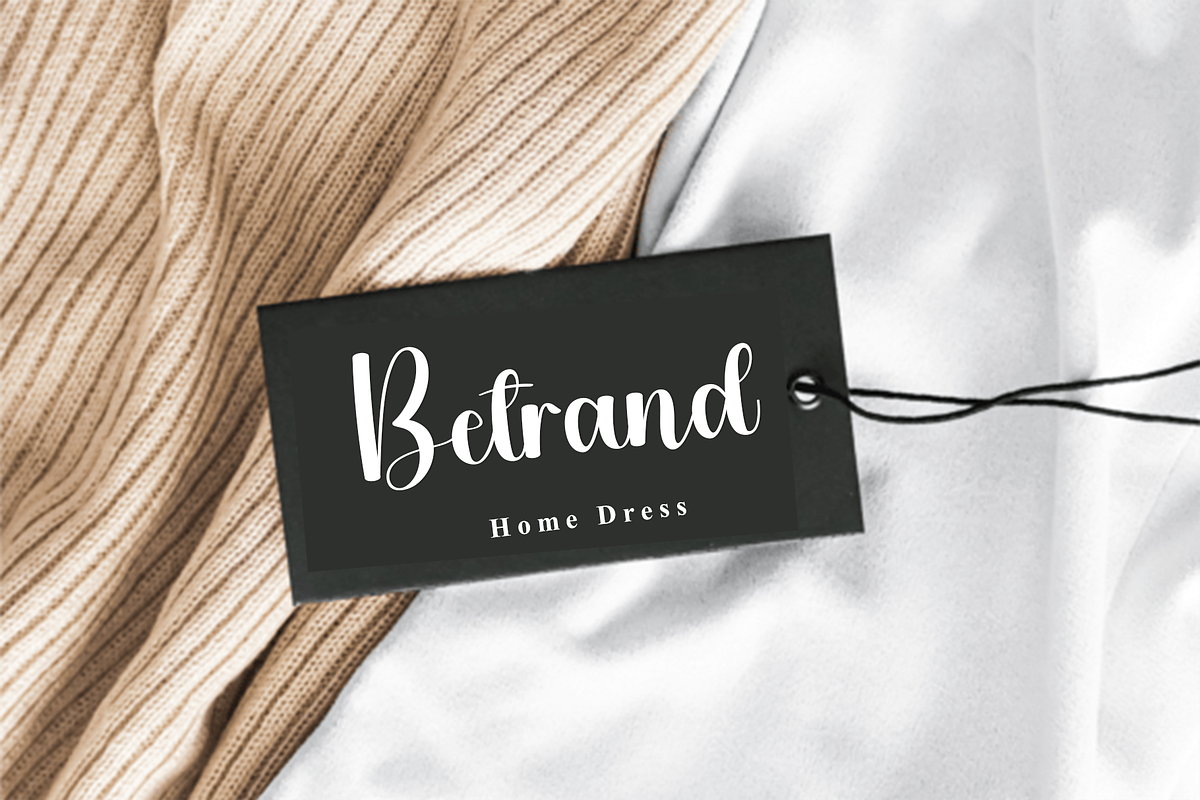 Benefit, a Handwritten Font by InermediaSTUDIO (Photo 7 of 8)