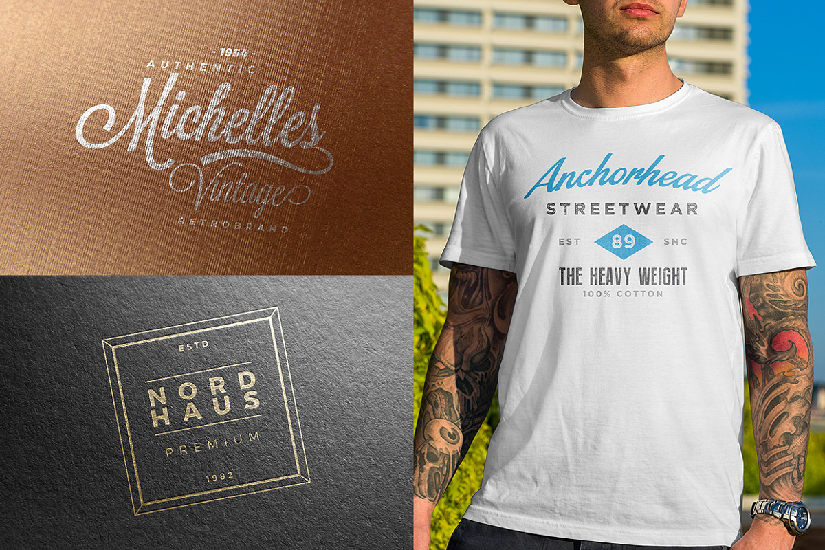 1500 Logos Bundle Collection, a Branding & Logo Template by Graphicdome (Photo 6 of 185)