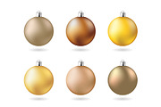 Christmas Balls Vector Objects, an Object Graphic by Plaid4You (Thumbnail 5 of 5)