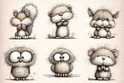 Cute Woodland Animals Clipart, an Illustration by Digital Artistic99 (Thumbnail 4 of 11)
