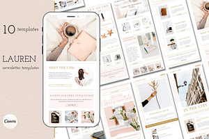 Lauren Newsletter Templates