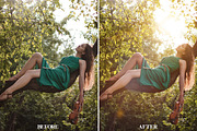 100 NATURAL SUNLIGHT OVERLAYS, an Object Graphic by MaPresets (Thumbnail 12 of 14)