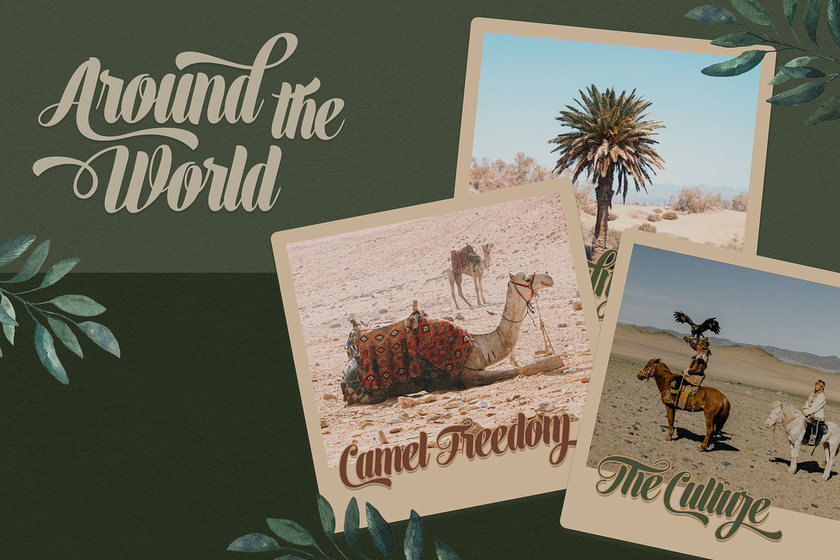 Calminho Bold Script Font, a Script Font by Annora Studio (Photo 7 of 10)