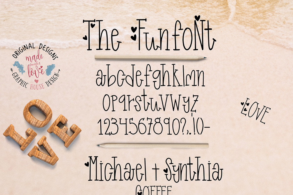 Funfont Modern Playful Cute Font preview 3