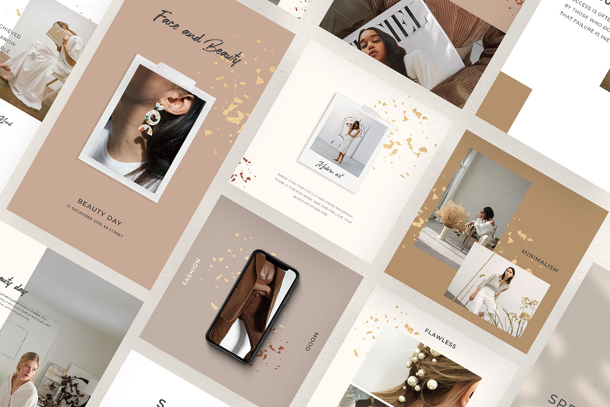 Soft social media template, a Social Media Template by Digital Breath templates (Photo 4 of 5)