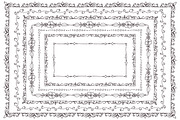 Doodle Borders Clipart + Vectors, an Object Graphic by The Pen and Brush (Thumbnail 2 of 4)
