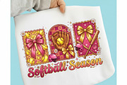 Softball Bow Png, Game Day Softball, an Illustration by designcity5 (Thumbnail 3 of 4)