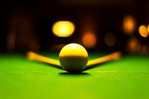 White ball snooker featuring activity, background, and ball