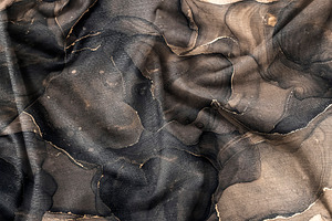 Abstract Black Ink Textures