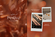Warm Abstract Christmas Backgrounds, a Background Graphic by eclosque (Thumbnail 17 of 34)